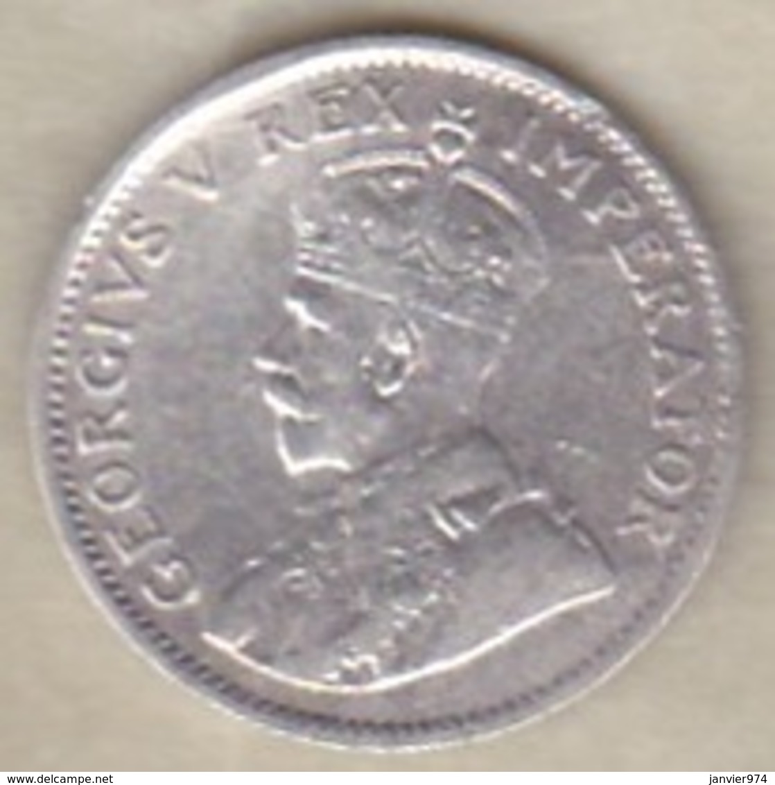 South Africa 3 Pence 1928 , George V , En Argent. KM# 15.1 - Afrique Du Sud