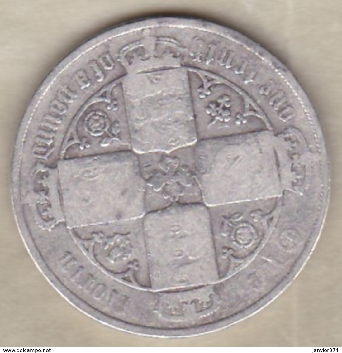 Grande Bretagne. 1 Florin MDCCCLXXXIII (1883), Victoria , En Argent , KM# 746 - J. 1 Florin / 2 Schilling