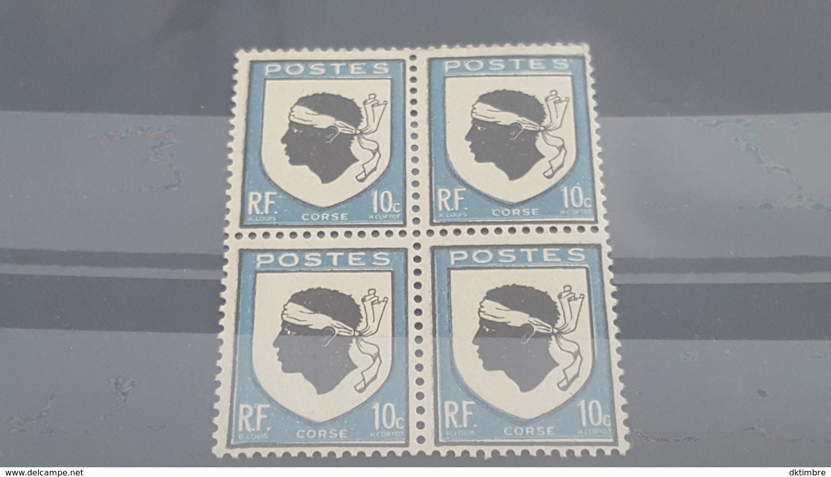 LOT 453399 TIMBRE DE FRANCE NEUF** LUXE VARIETE CADRE DECALE - Collections