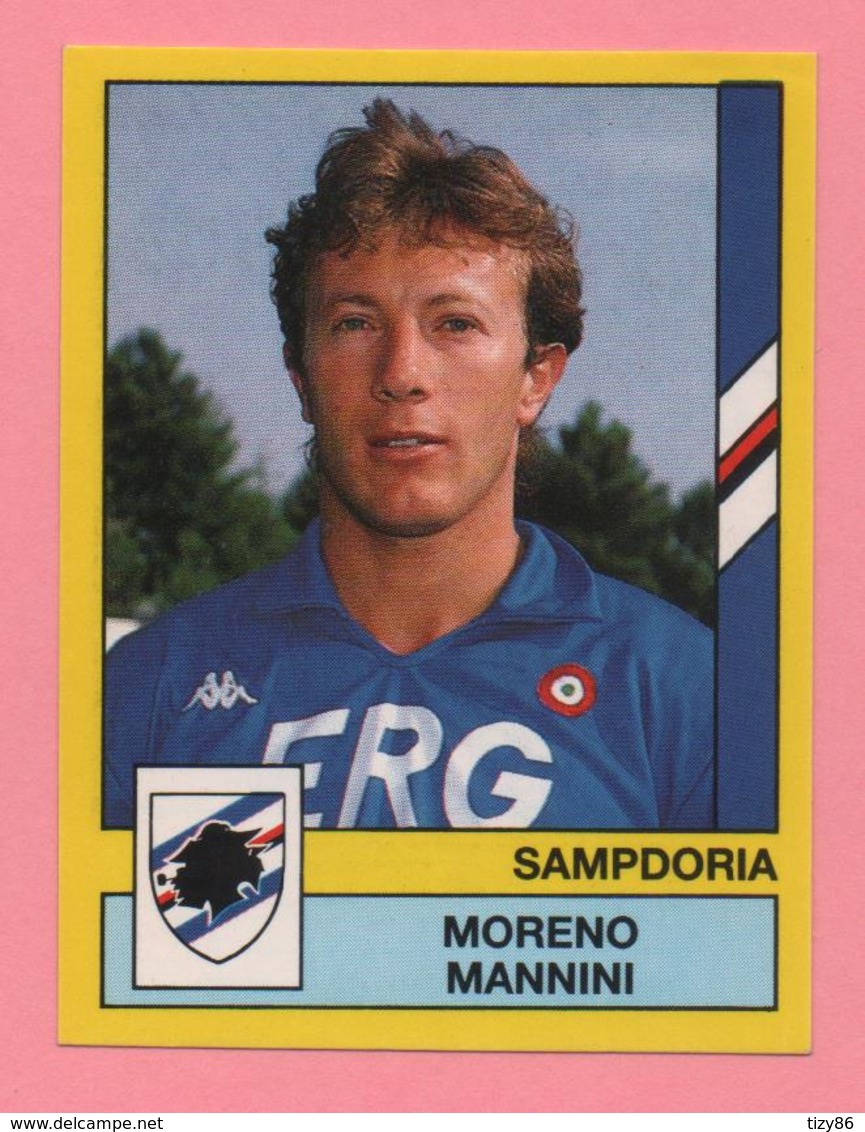 Figurina Panini 1988-89 - Sampdoria - Moreno Mannini - Trading Cards