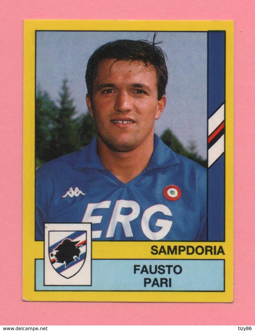 Figurina Panini 1988-89 - Sampdoria - Fausto Pari - Trading Cards