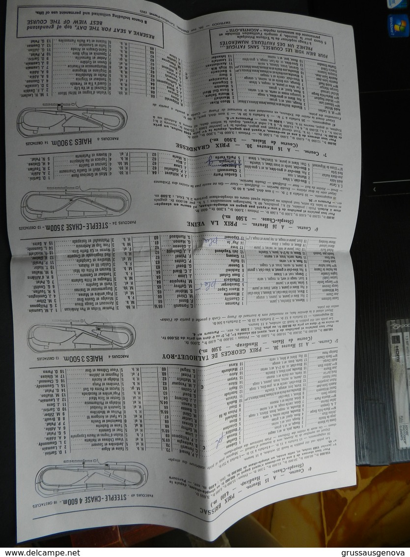 2.3) COURSES A AUTEUIL SOCIETE DES STEEPLE CHASES DE FRANCE 1971 - Hipismo