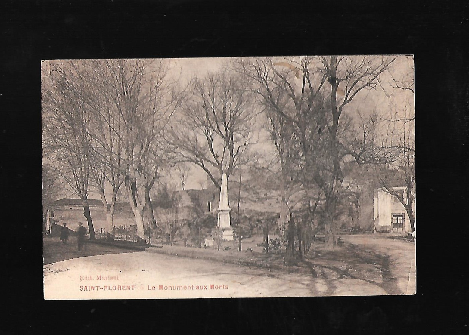 C.P.A. DU MONUMENT AUX MORTS A SAINT FLORENT 20 - Autres & Non Classés