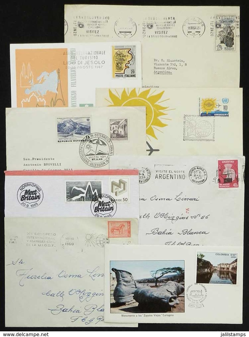 TOPIC TOURISM: Topic Tourism: 31 Covers/cards With Stamps Or Special Postmarks, VF! - Andere & Zonder Classificatie