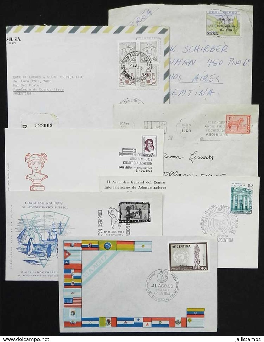 TOPIC: ECONOMICS, COMMERCE: Topic Economy, Commerce: 23 Covers With Stamps Or Special Postmarks, VF! - Autres & Non Classés