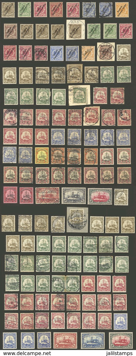GERMAN SOUTH WEST AFRICA: Lot Of Old Stamps, Most Of Fine To VF Quality, Including Many Used Examples With Varied And In - Africa Orientale Tedesca