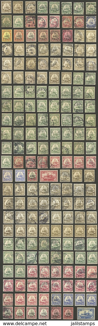 GERMANY - KIAUTSCHOU: Lot Of Old Stamps, Most Of Fine Quality (some With Minor Faults), Including Many Used Examples Wit - Kiautschou