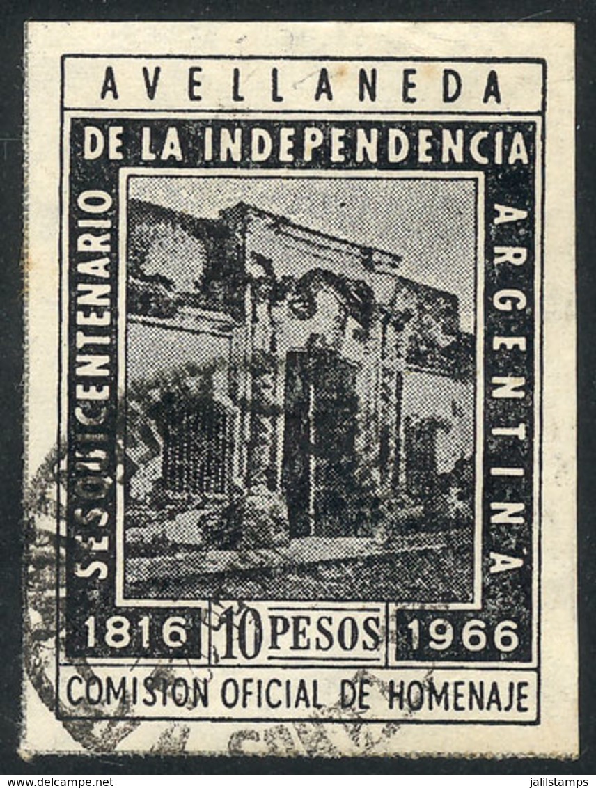 ARGENTINA: AVELLANEDA: Official Commemoration Commission For 150th Anniversary Of Argentina Indendence, Used, VF Quality - Altri & Non Classificati