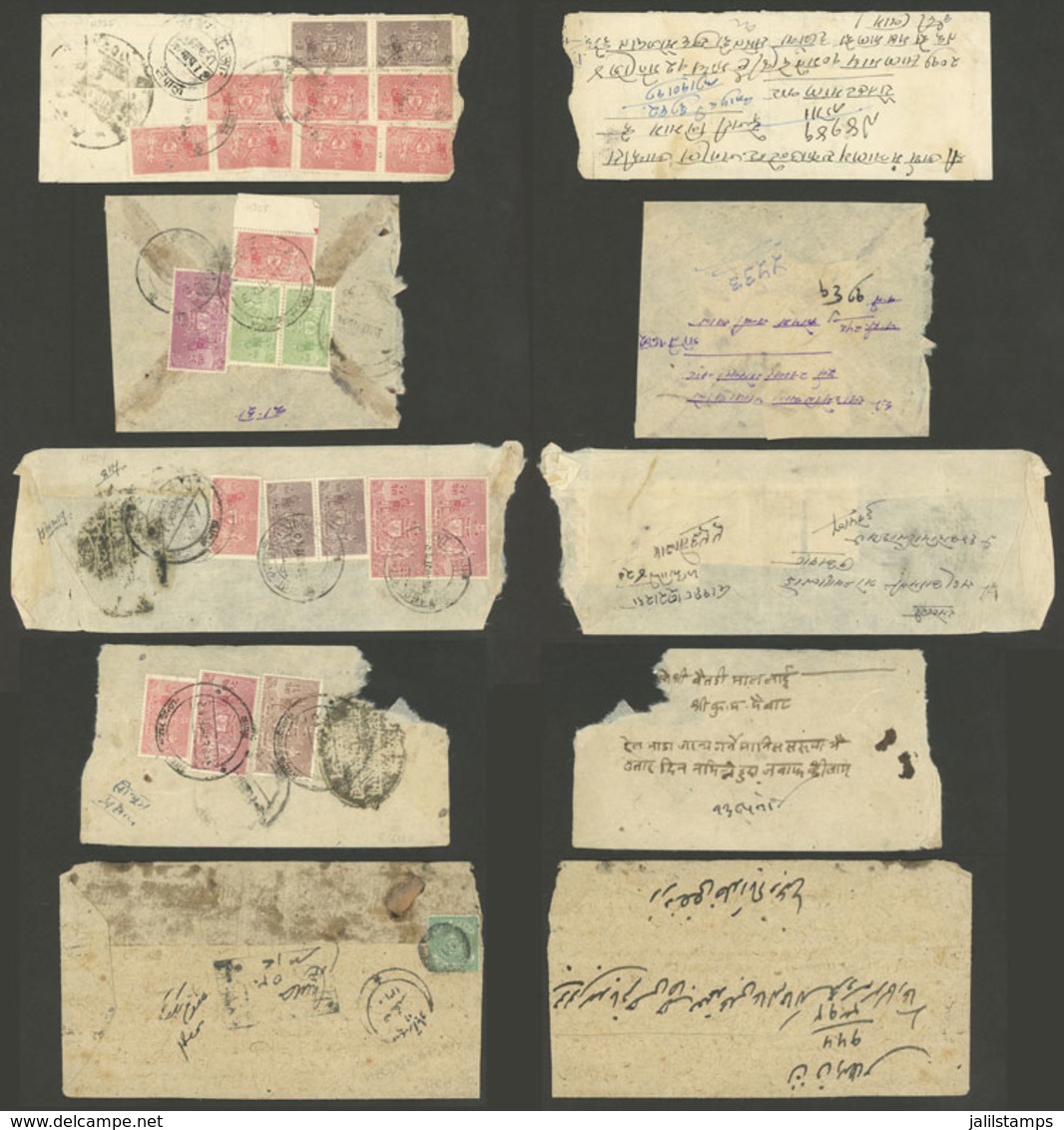 INDIA: 5 Old Covers, Interesting! - Other & Unclassified