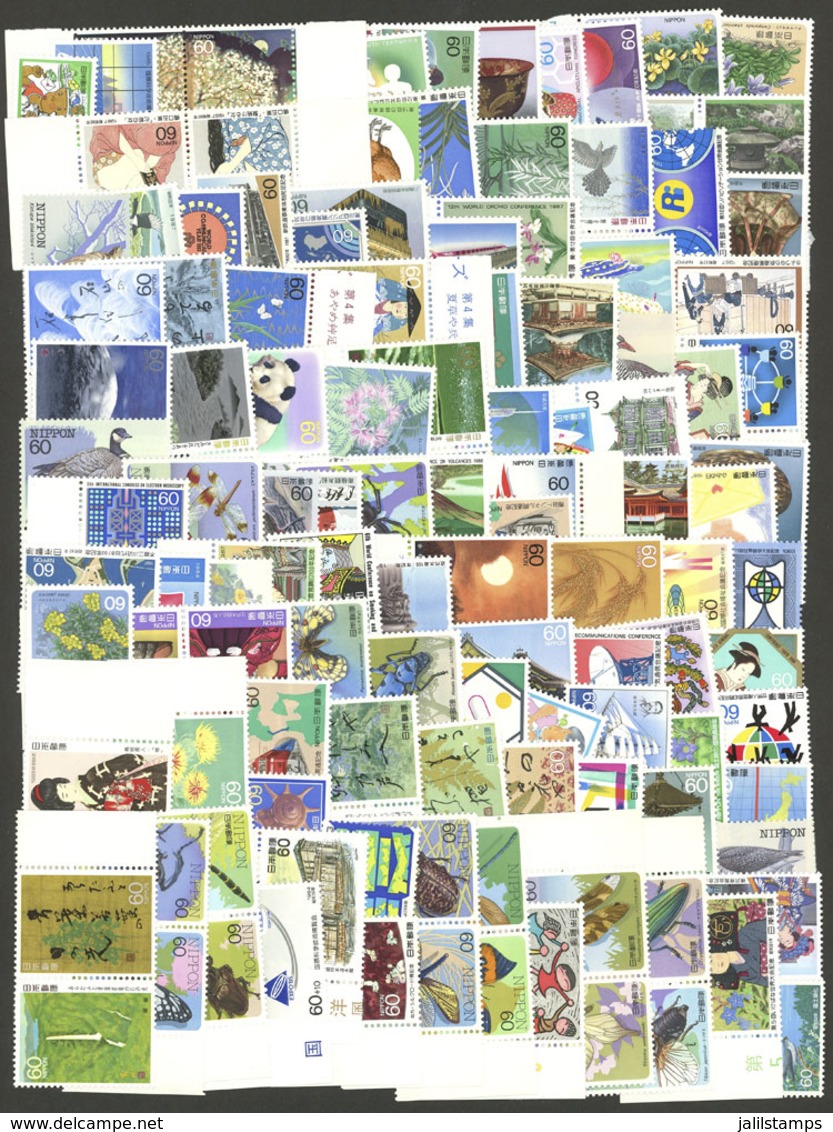 JAPAN: Lot Of Modern Stamps And Souvenir Sheets, All MNH And Of Excellent Quality, Very Thematic. The Face Value Is Of O - Colecciones & Series