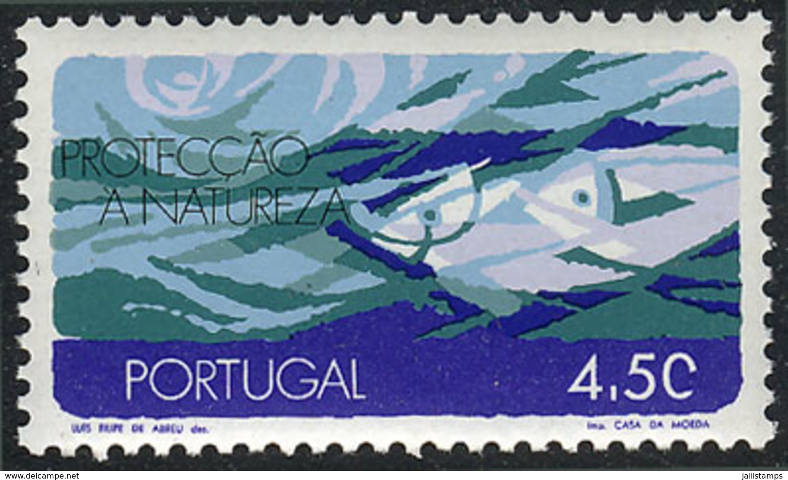 PORTUGAL: Sc.1122, With VARIETY: "4,5C" Instead Of "4,50", Very Fine Quality, Interesting!" - Other & Unclassified