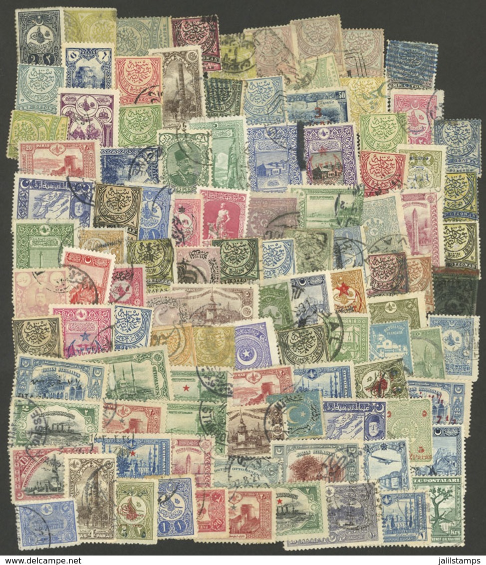 TURKEY: Envelope With Interesting Lot Of Old Stamps, Fine To Very Fine General Quality (a Few Can Have Minor Faults), Go - Otros & Sin Clasificación