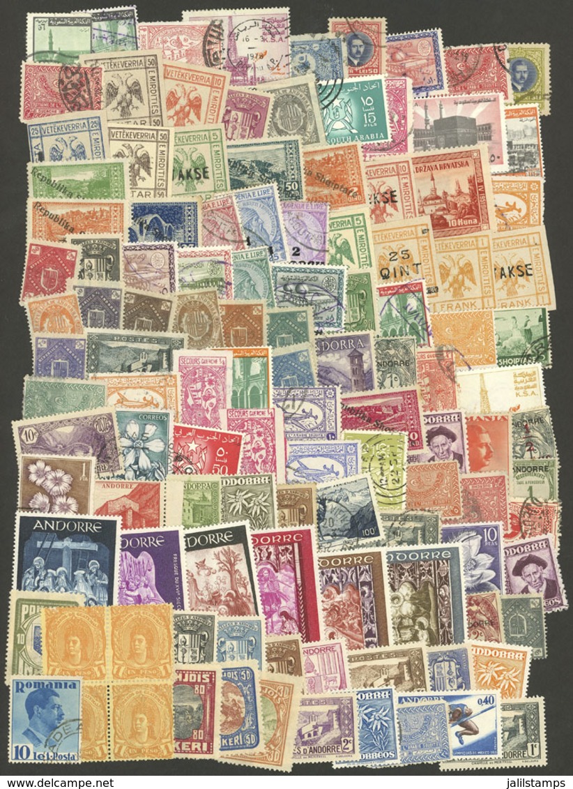 WORLDWIDE: Interesting Lot Of Stamps Of Varied Periods And Countries, Mixed Quality (some With Defects, Others Of Fine Q - Other & Unclassified