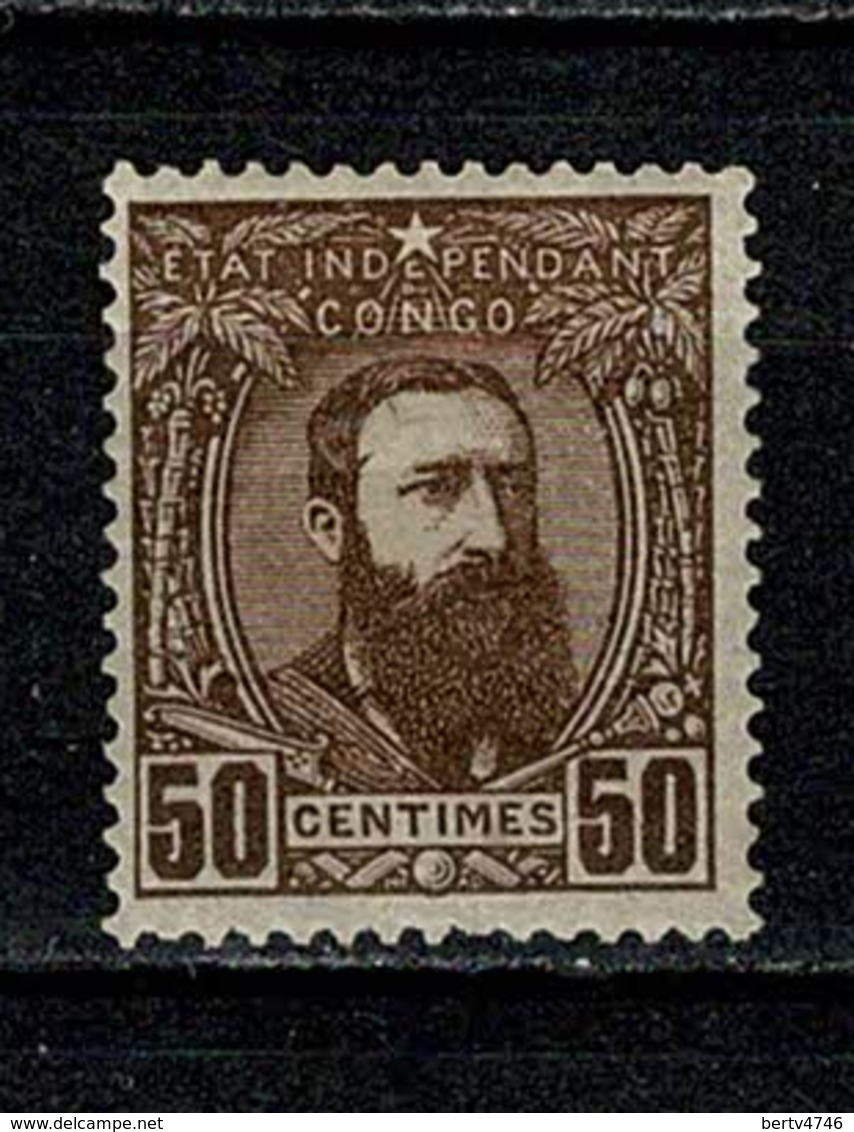 Belg. Congo/Congo Belge 1887 OBP/COB 9* MH (2 Scans) - 1884-1894