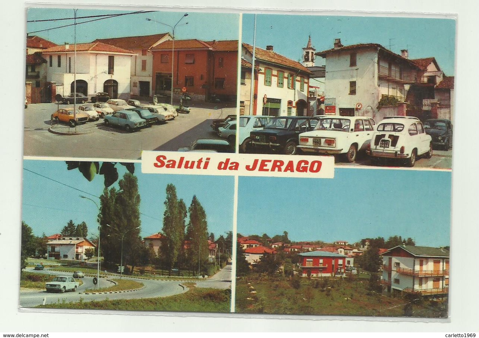 SALUTI DA JERAGO - VEDUTE - VIAGGIATA  FG - Varese