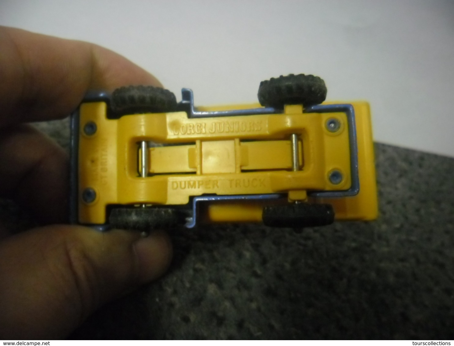 CORGI JUNIOR - DUMPER TRUCK Made In England (Great Britain) Camion Benne Chantier - Corgi