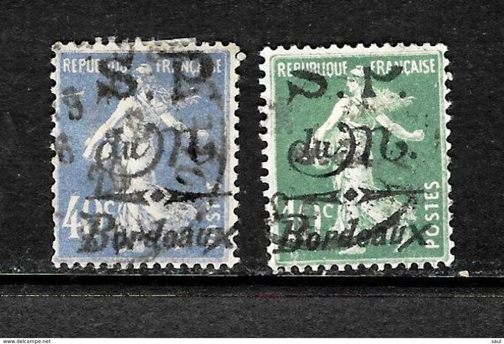 504 - FRANCE - 1916 - MONTENEGRO - EXILE GOVERNMENT - FORGERIES - FAUX - Colecciones (sin álbumes)