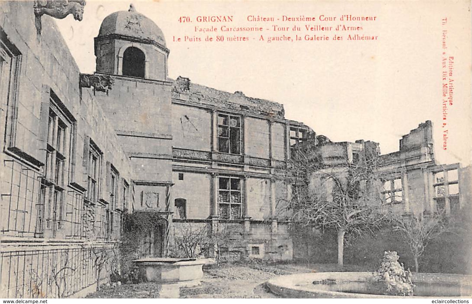 Grignan    26    Château et Edifices divers 16 cartes  (Voir scan)