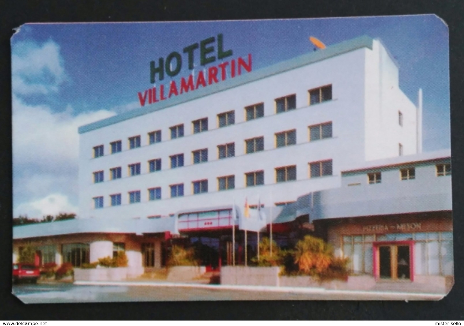 2004. CALENDARIO HOTEL VILLAMARTIN - VILLALBA (LUGO) ESPAÑA. - Hotelaufkleber