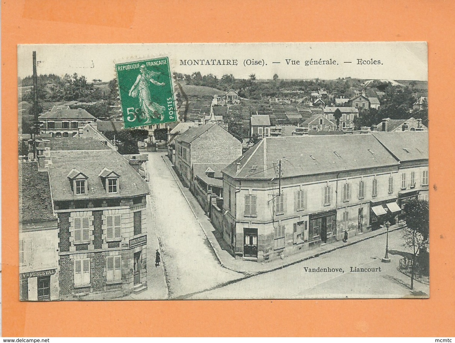 CPA  - Montataire -(Oise) - Vue Générale  - Ecoles - Montataire