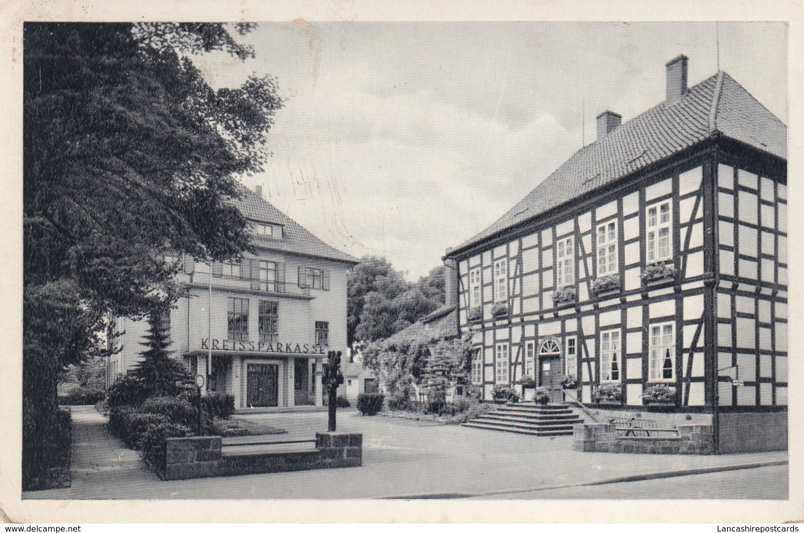 Postcard Schotmar I Lippe Kreissparkasse PU 1960 My Ref  B13210 - Sonstige & Ohne Zuordnung