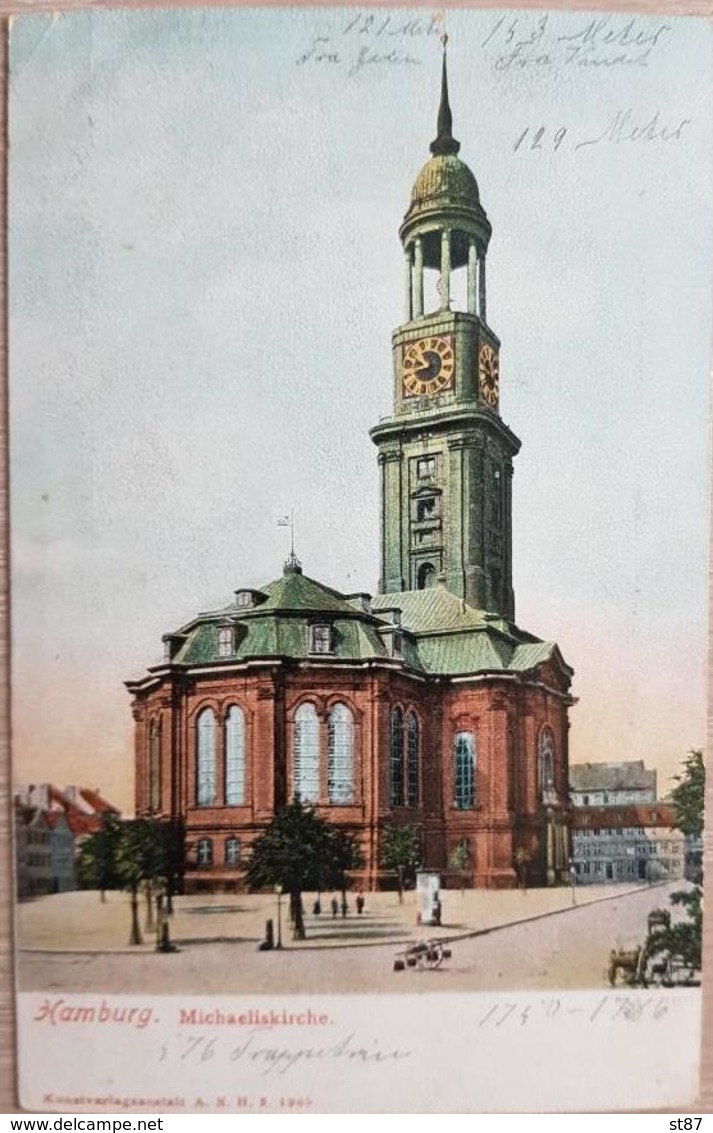 Germany Hamburg Micheliskirche - Altri & Non Classificati