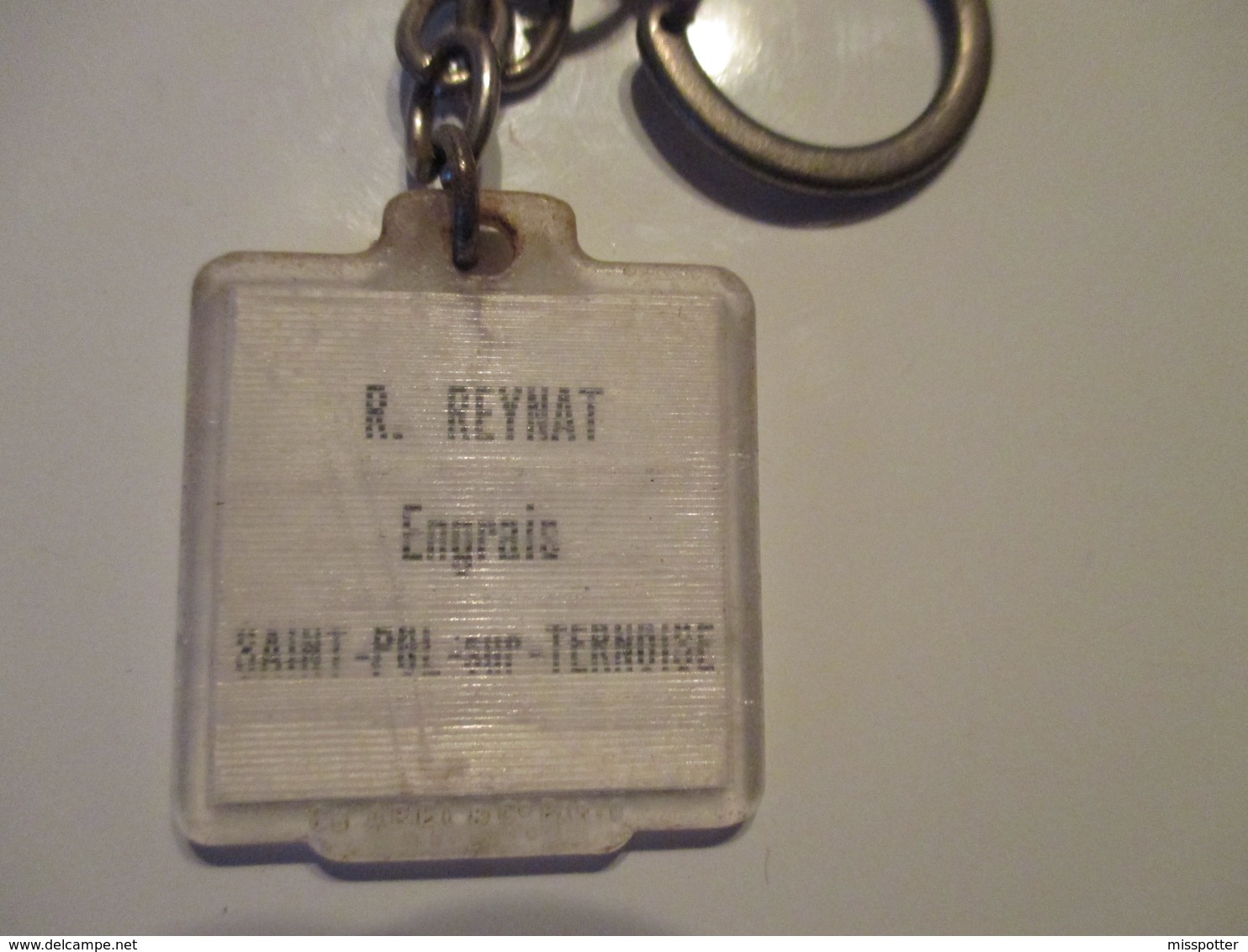 Porte Clé Ancien Engrais Saint Gobain Reynat Saint-Pol-sur-Ternoise - Key-rings