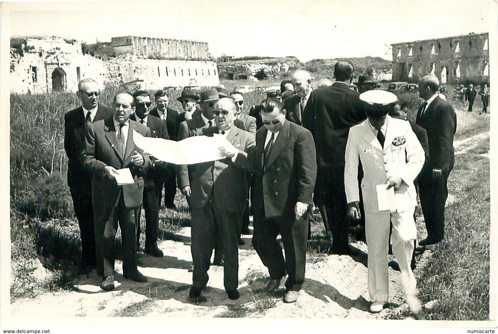 3 Photos CHATEAU D OLERON 17 Prévision Reconstruction Citadelle 1959 - Photo POINOT - Guerre, Militaire