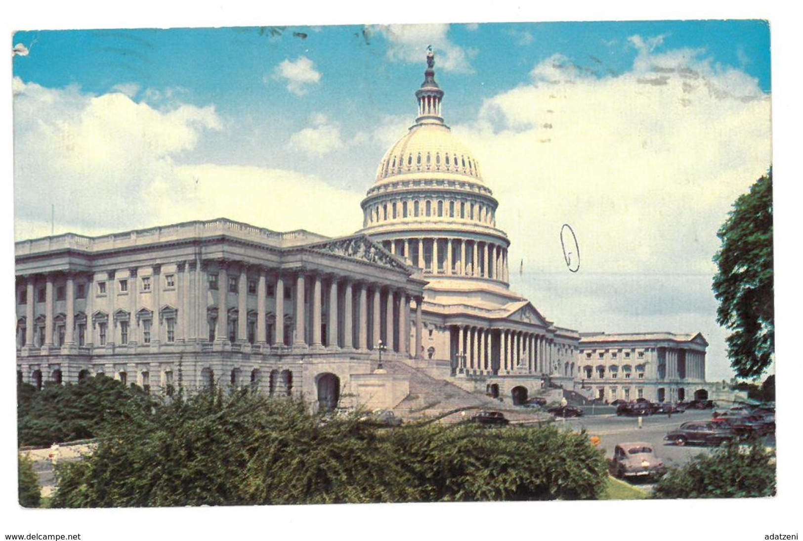 U.S.A. Stati Uniti D’America The United States Capitol  Washington D.C. Viaggiata 1971 Condizioni Come Da Scansione - Washington DC