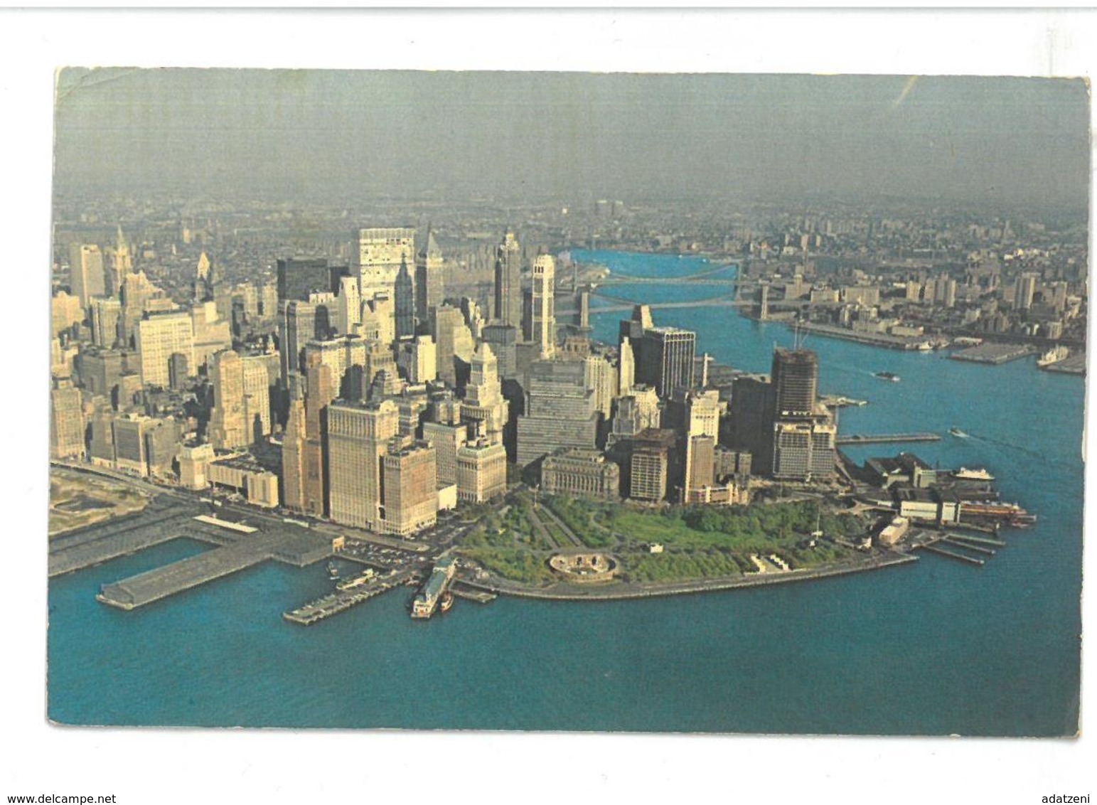 U.S.A. Stati Uniti D’America Lower Manhattan Viaggiata 1970 Condizioni Come Da Scansione - Viste Panoramiche, Panorama