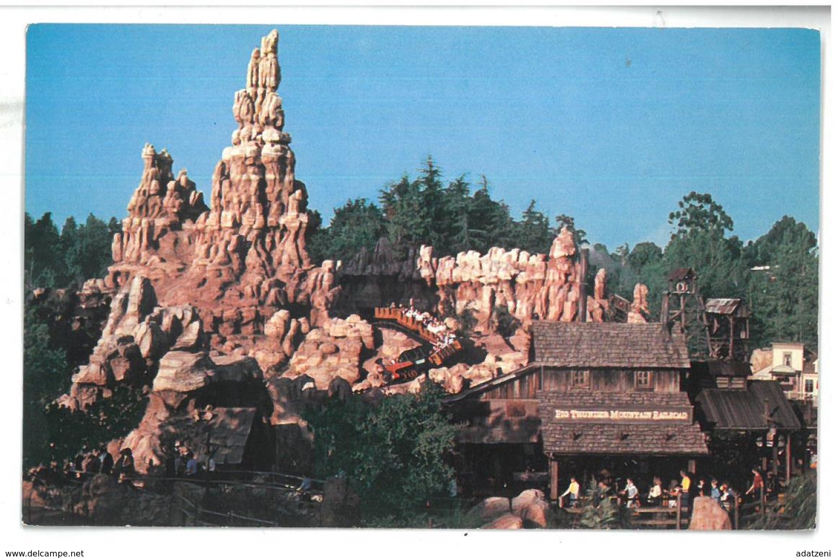 U.S.A. Stati Uniti D’America Disneyland The Wildest Ride In The Wilderness Non Viaggiata Condizioni Come Da Scansione - Anaheim