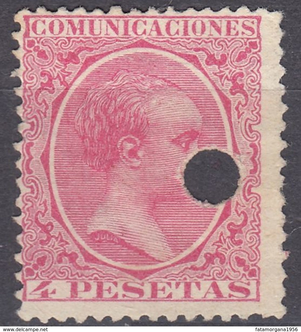 ESPAÑA - SPAGNA - SPAIN - ESPAGNE - 1889 - Yvert 210, Non Timbrato, Non Gommato E Perforato. - Ongebruikt