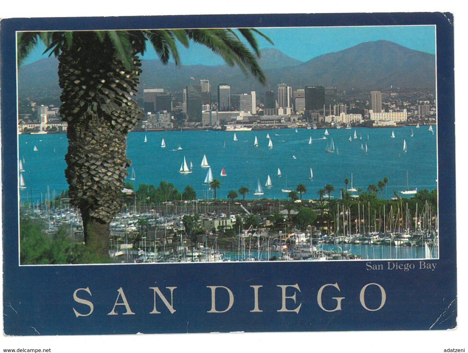 U.S.A. Stati Uniti D’America San Diego Bay California Viaggiata 1988 Condizioni Come Da Scansione - San Diego