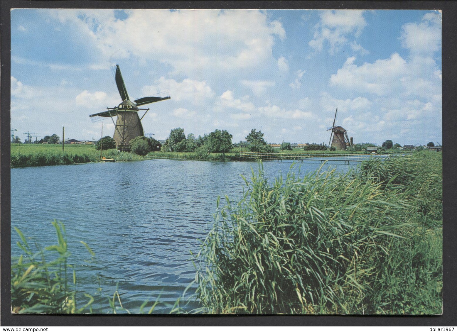 Poldermolen - Kinderdijk  - NOT Used. - See The 2 Scans For Condition.(Originalscan ) - Kinderdijk