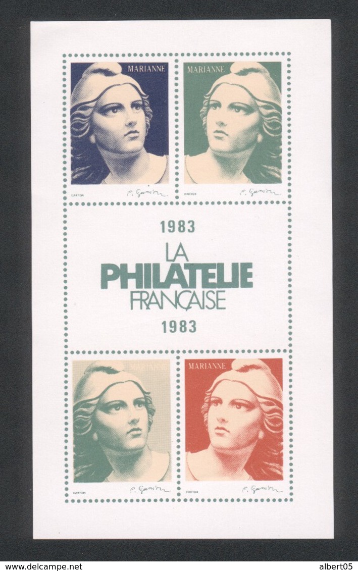 Gravure Marianne De Gandon  1983 - Philatelic Fairs