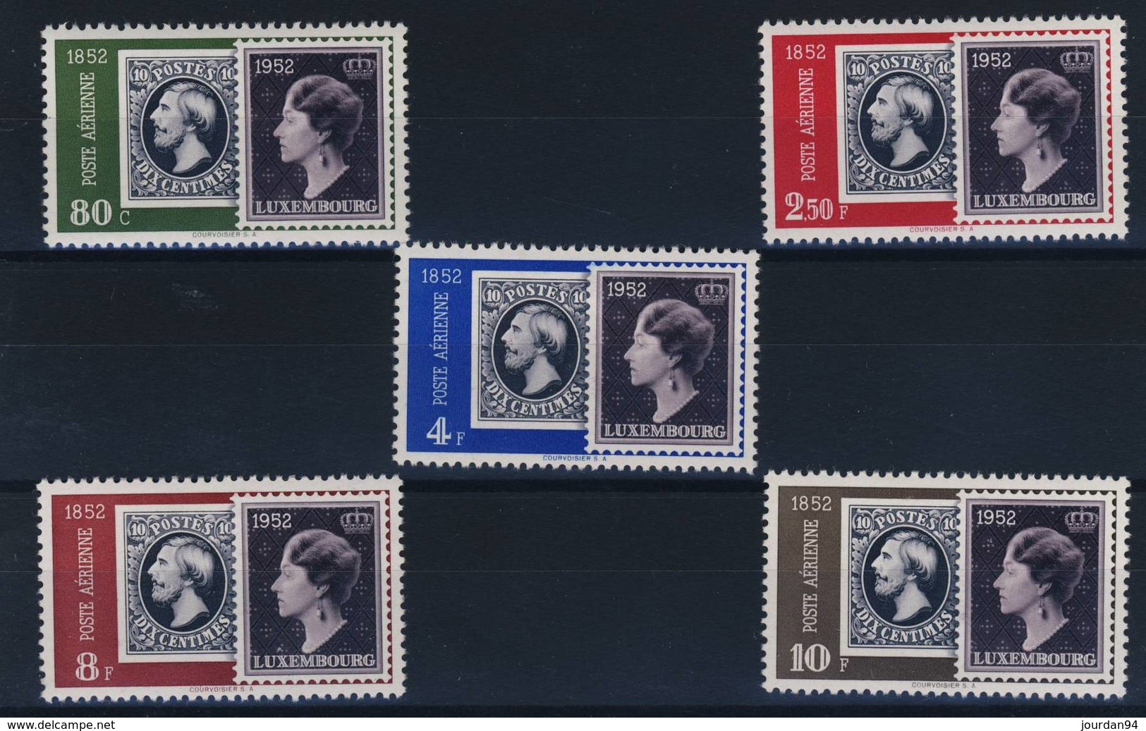 LUXEMBOUG  N° 16  / 20 - Unused Stamps