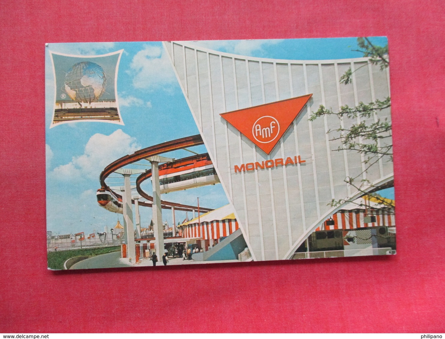 The Monorail   NY World's  Fair  1964-65  >>  Ref 3334 - Expositions