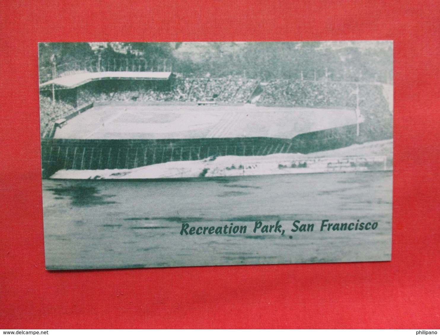 > Baseball  Recreation Park San Francisco Seals      Ref 3334 - Baseball