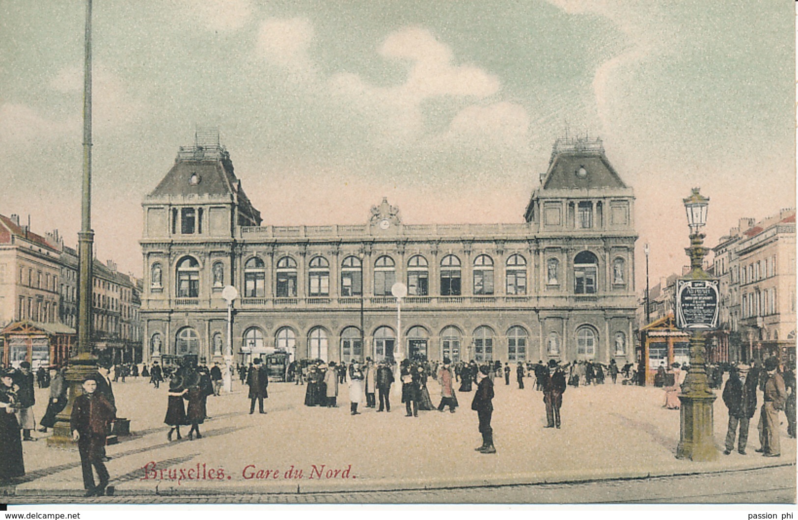 BELGIQUE BRUXELLES GARE DU NORD - Chemins De Fer, Gares