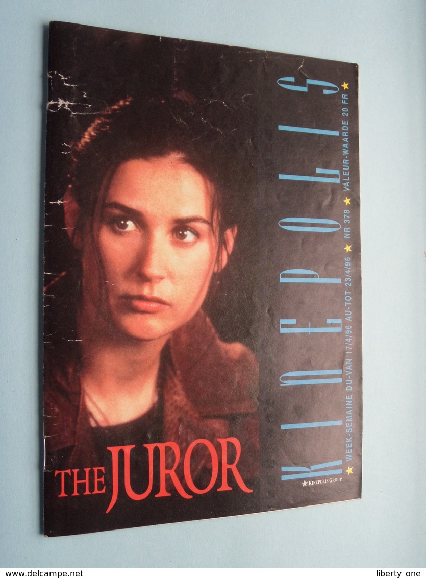 KINEPOLIS Nr. 378 * 17/4 > 23/4 The JUROR ( Zie - Voir Photo ) Anno 1996 ! - Magazines