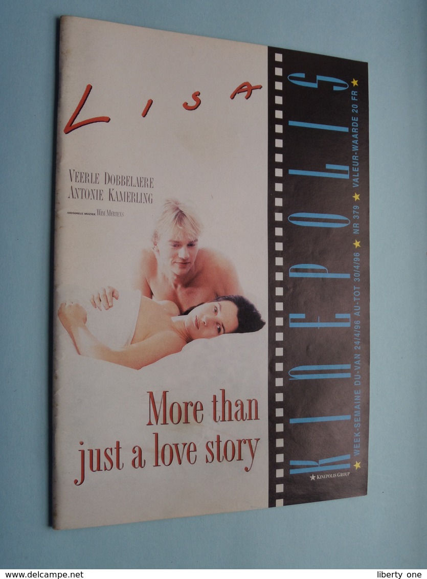 KINEPOLIS Nr. 379 * 24/4 > 30/4 LISA More Than Just A Love Story ( Zie - Voir Photo ) Anno 1996 ! - Riviste