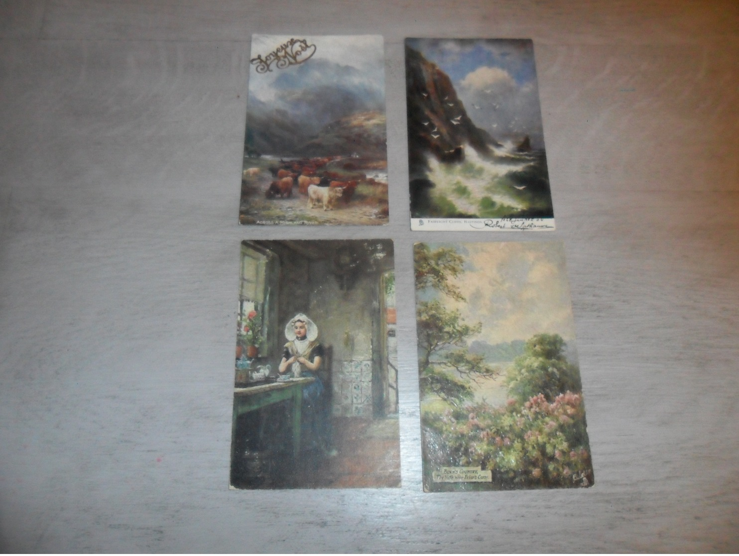 Beau lot de 60 cartes postales de fantaisie " OILETTE "  Raphael Tuck & Sons     Mooi lot van 60 postkaarten fantasie