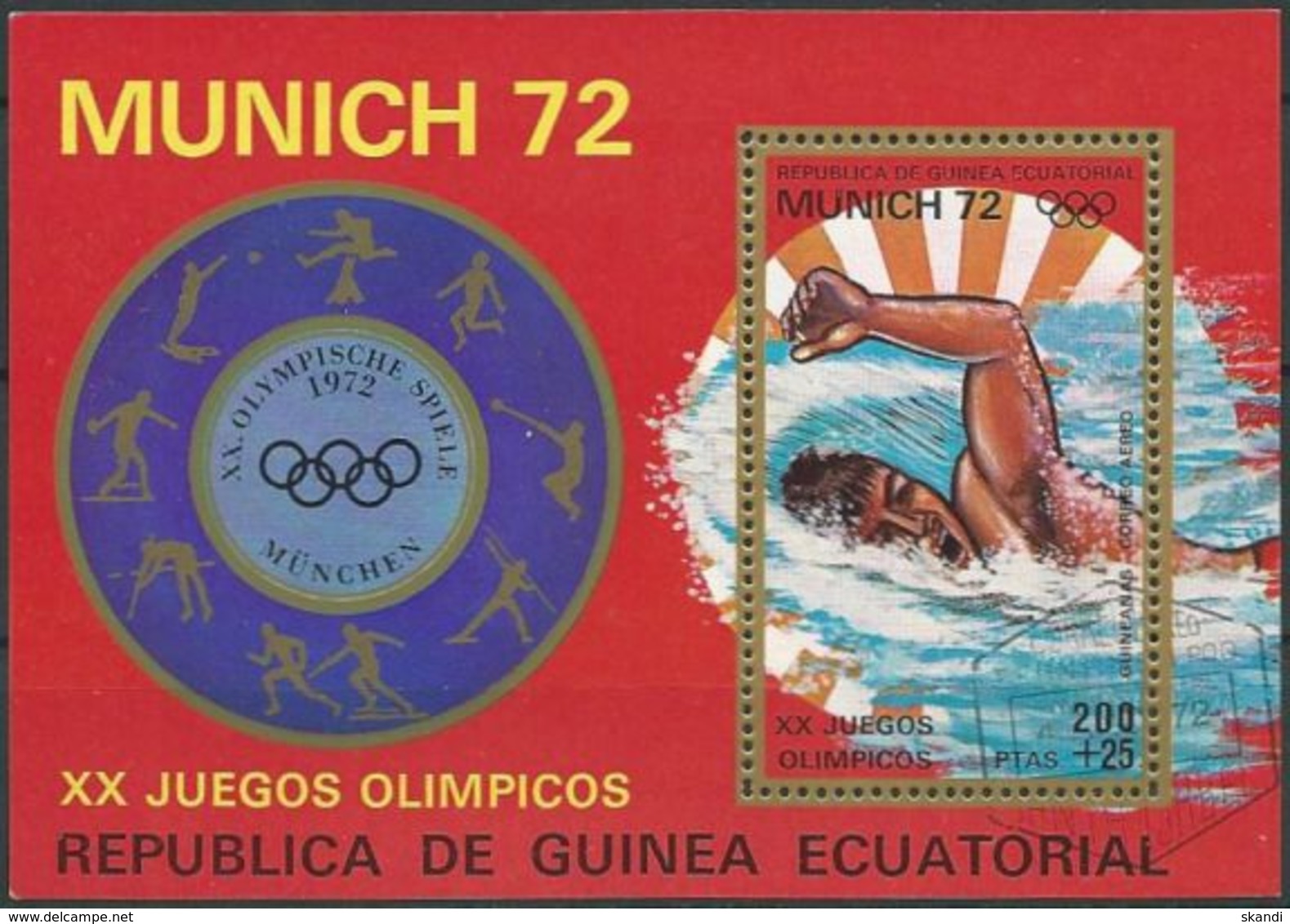 REPUBLICA DE GUINEA ECUATORIAL 1972 Mi-Nr. Block 17 O Used - Äquatorial-Guinea