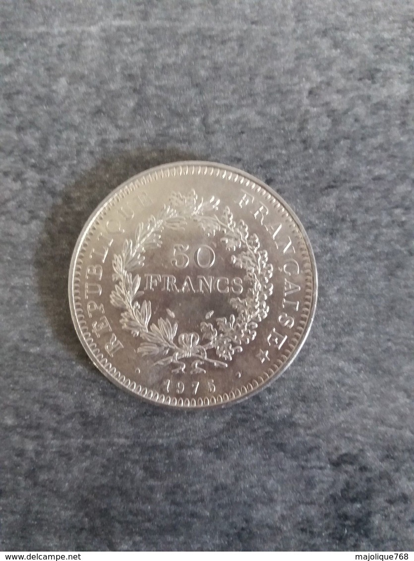 Monnaie De 50 Francs Hercule En Argent 1975 En SUP - - Altri & Non Classificati