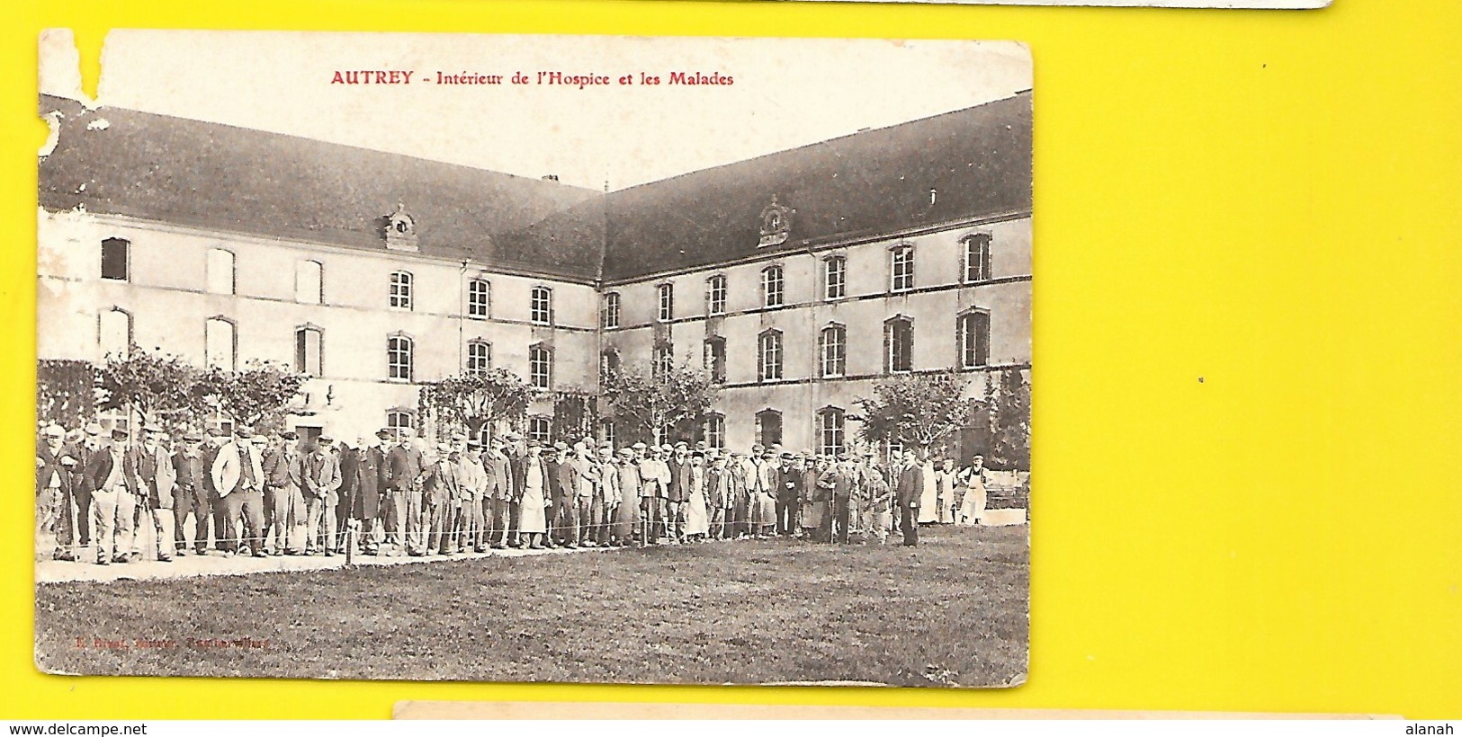 AUTREY Rare Intérieur Hospice Malades (Rivet) Vosges (88) - Other & Unclassified