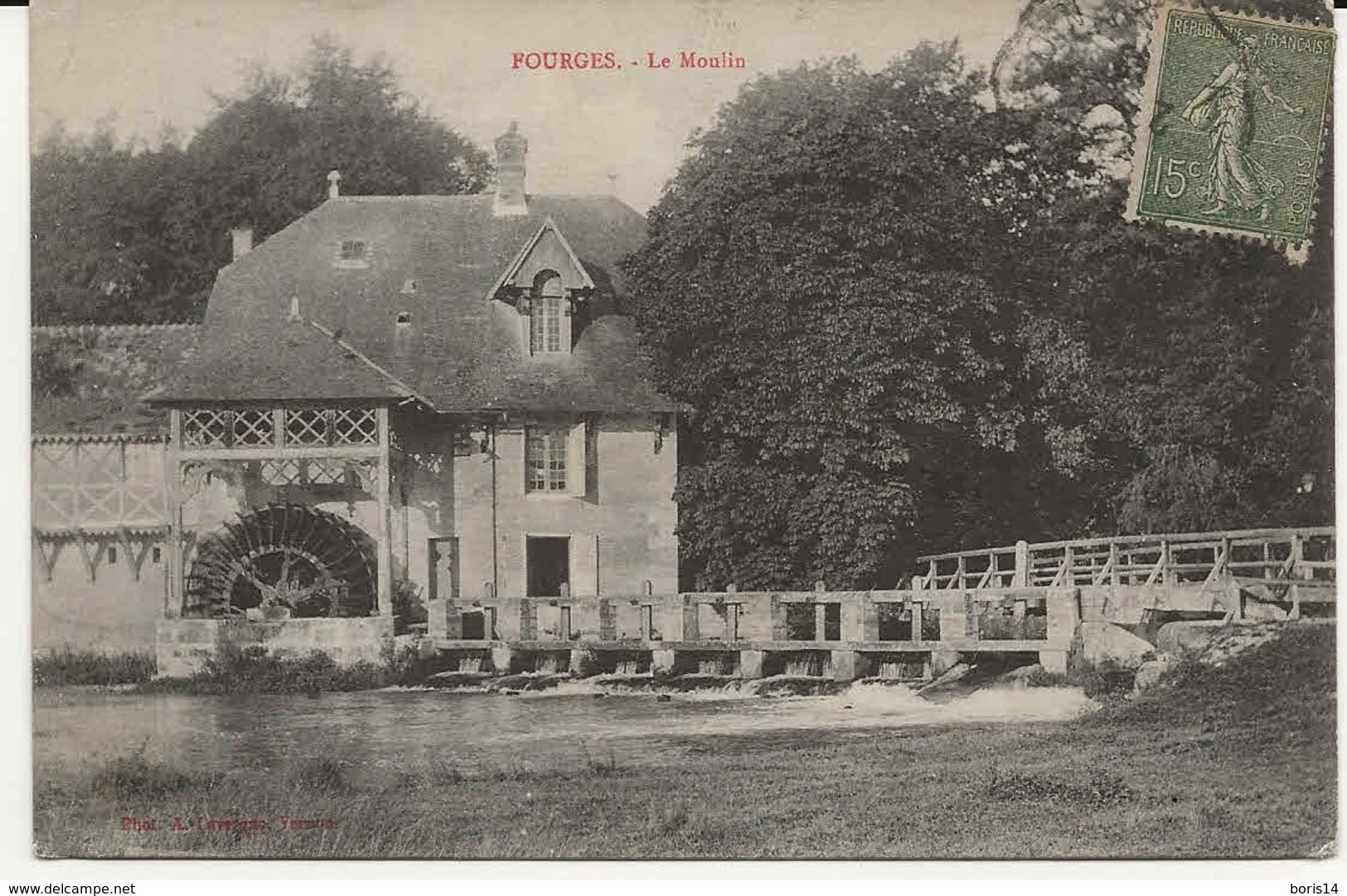27- 2012 -  FOURGES    -   LE  MOULIN - Fourges