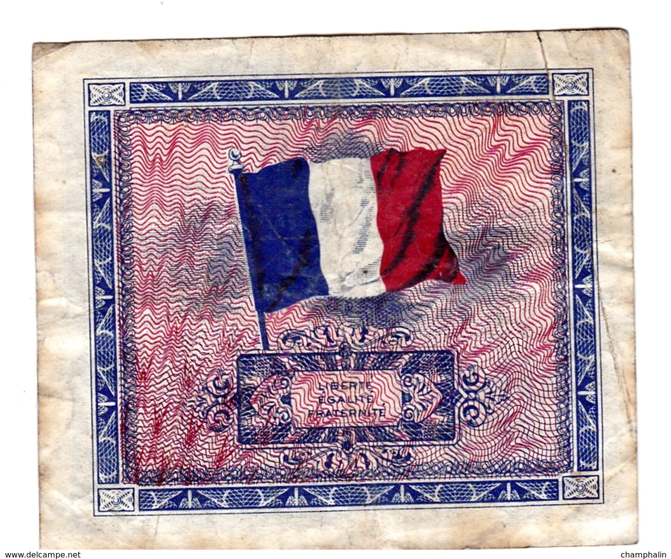 France - Billet De 10 Francs - Emission Alliés - Série 1944 - 1944 Bandiera/Francia