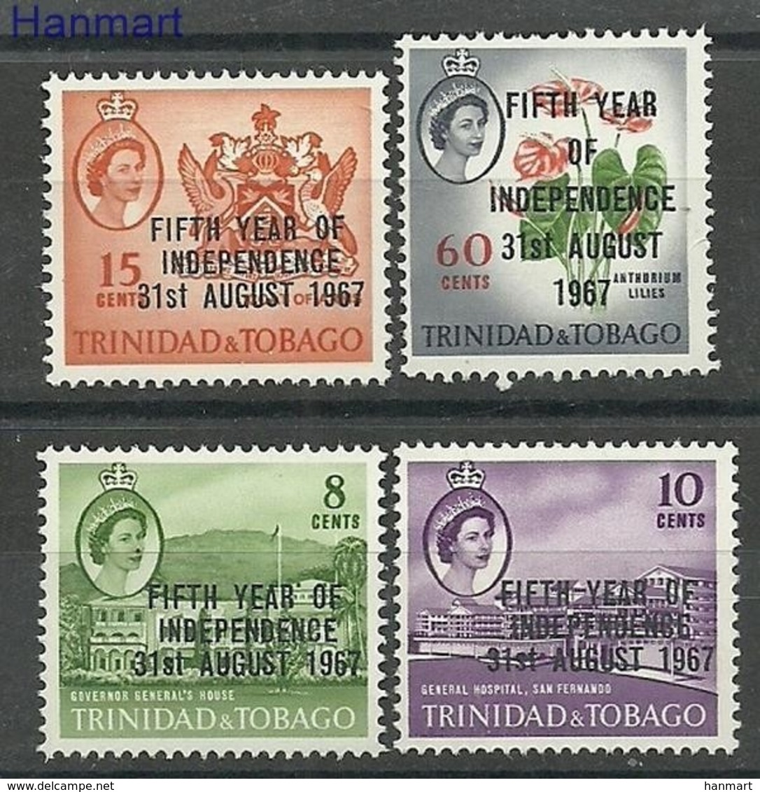 Trynidad And Tobago 1967 Mi 206-209 MNH ( ZS2 TRT206-209 ) - Trinidad Y Tobago (1962-...)