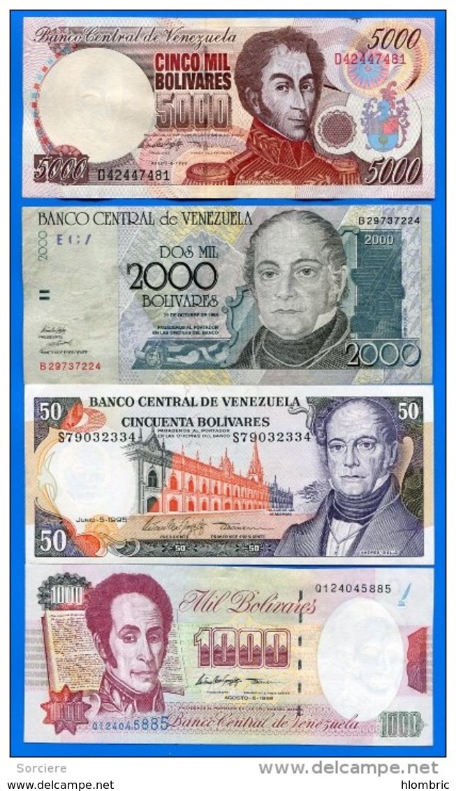 Venezuela  8  Billets - Venezuela