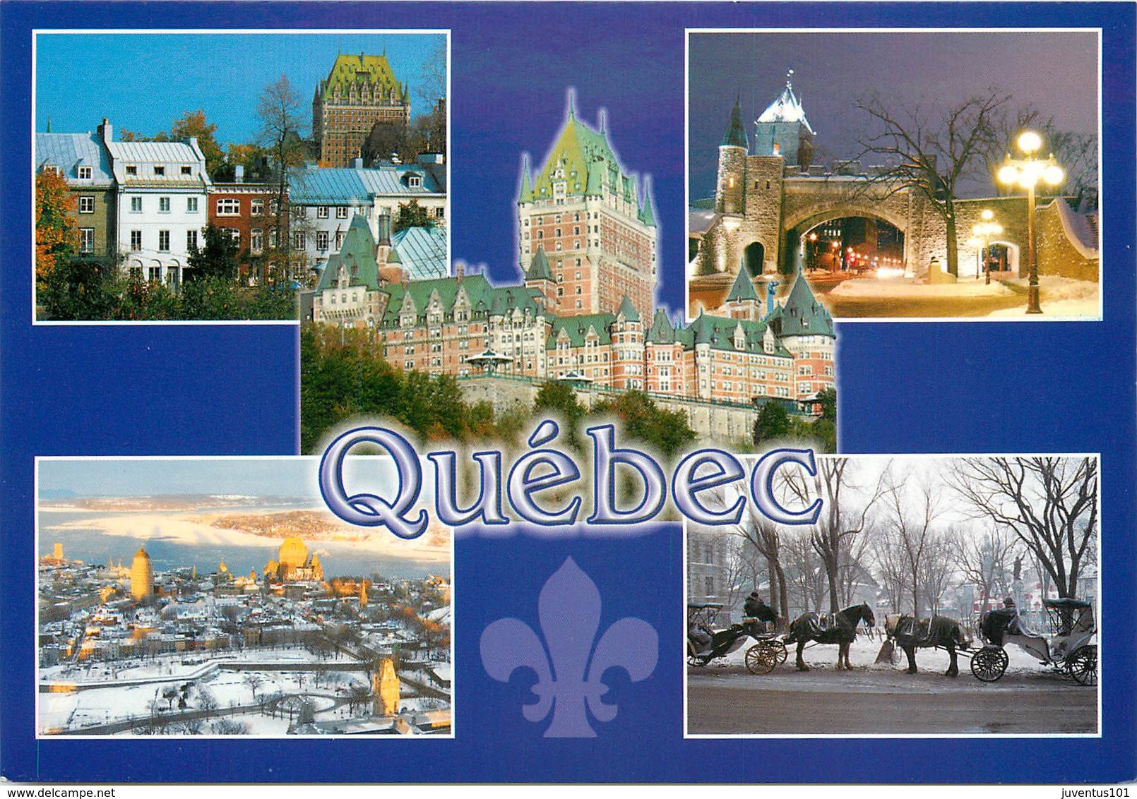 CPSM Québec               L2837 - Québec - La Citadelle